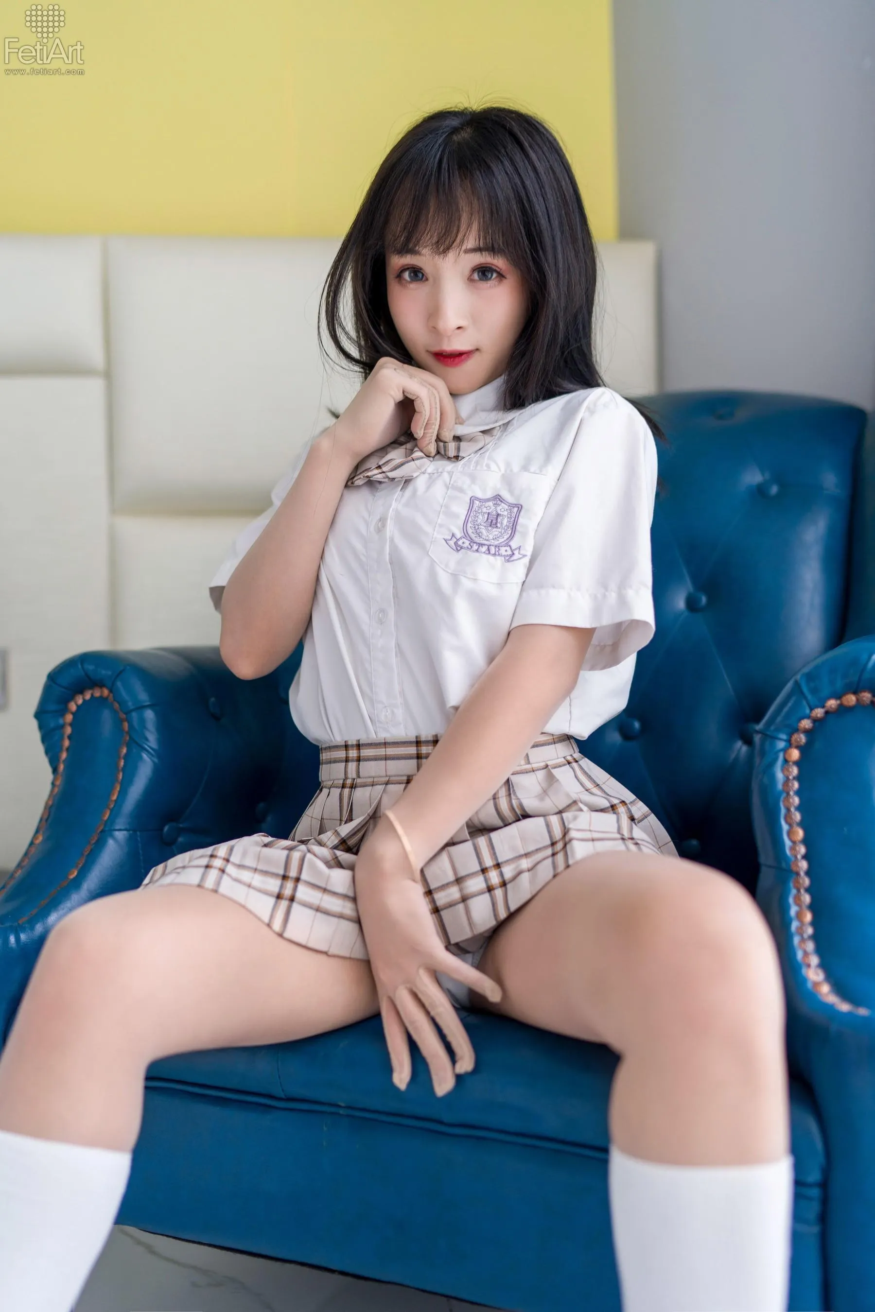 [FetiArt尚物集]NO.063 Lively School Girl [65P]插图3